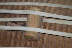 The wooden fasteners of the Pakhawaj