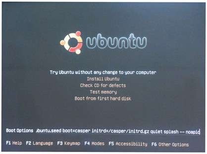 install ubuntu screenshot