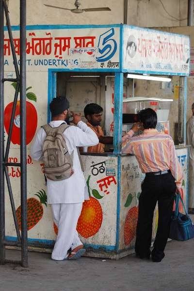 Juice kiosk Juice kiosk