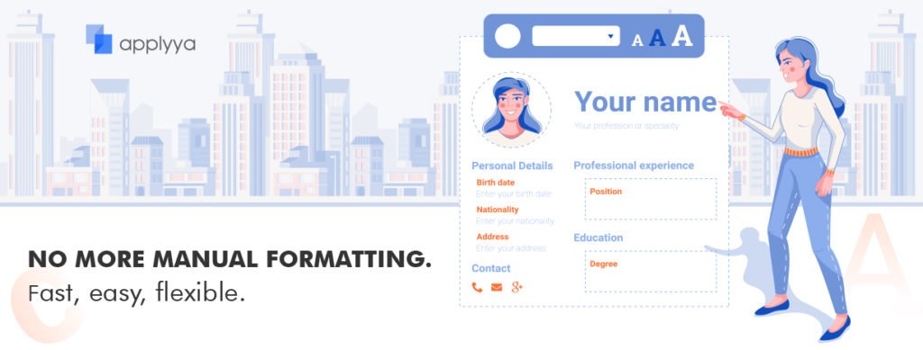 Online resume builder