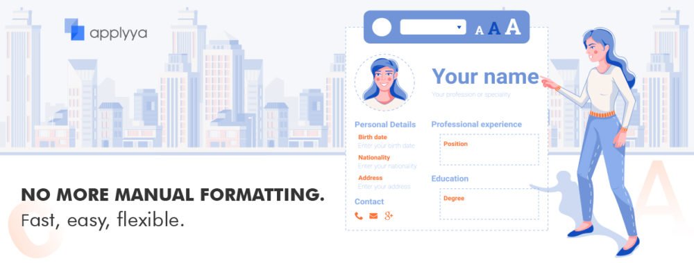 Online resume builder